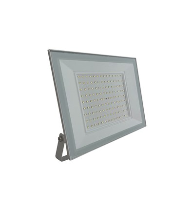 100W LED strålkastare, vit - 95lm/W, IP65, 6500K, utomhus