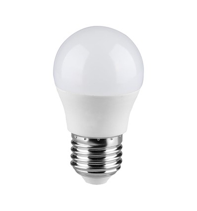 G45 VT-290 LED 6,5W E27 - plastlampa, Cree-chip, 6500K, 6 års garanti