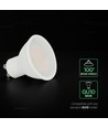 VT-271 Spotlight 10W GU10 - LED, plast, mjölkvit täckglas, 4000K, 3 st./förpackning