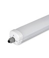 12x V-Tac vattentät 48W LED armatur - 150 cm, 120lm/W, IP65, länkbar, 230V