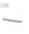 12x 150cm CONNECT LED armatur Vattentät 50W - 230V, 6000lm, IP65, IK08, 4000K