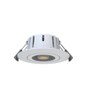 10x 7W Lågprofil downlight RA96 - Direkt i isolering, dimbar, Hål: Ø6,8 cm, Mått: Ø9,3 cm