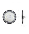 105W LED high bay 105lm/W - IP65, IK06, 70° spridning