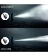 Flexibel LED-ficklampa - magnetisk bas, uppladdningsbar
