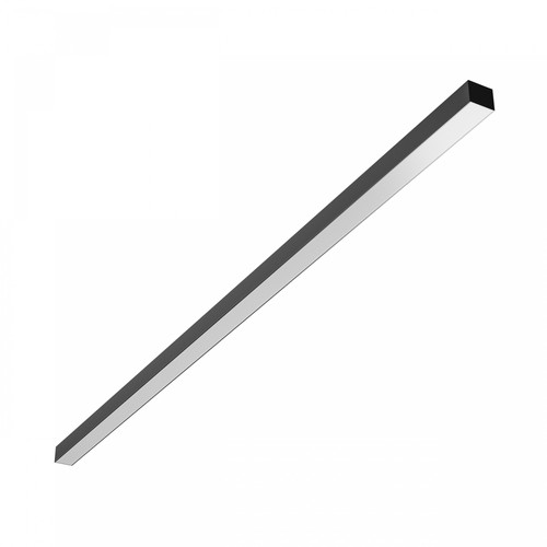 150cm Kontorslampa, Justerbar Watt och CCT - 3 ljusfärger, 30W/40W/50W, 5 års garanti, svart