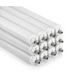 12 st. V-Tac vattentät 48W komplett LED-armatur - 150 cm, 120lm/W, IP65, vidarekopplad 230V