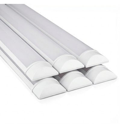 6x 50W komplett LED-armatur - 150 cm, 3 års tillverkargaranti, 230V