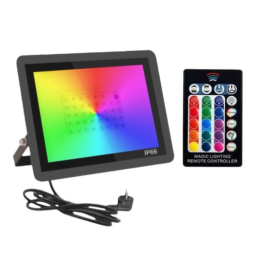 30W RGB strålkastare - Arbetslampa, IP66