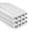 12x V-Tac vattentät 36W LED armatur - 120 cm, 120lm/W, IP65, länkbar, 230V