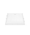 60x60 LED-panel, 28W - 5000K, bakbelyst, vit kant