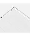60x60 LED-panel, 28W - 5000K, bakbelyst, vit kant