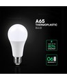 A65 VT-2015 LED 15W E27 - plastlampa, Cree-chip, 6500K, 200°, 6 års garanti