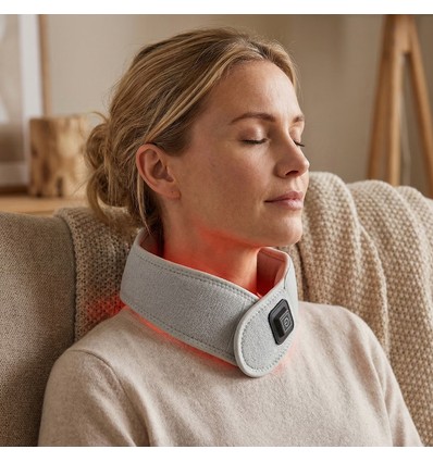 Ljusterapi för nacke - Infraröd, med timer