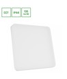 330x330 Nymphea Fusion taklampa 20/30/40W - CCT, IP44, vit