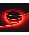 10m 9W/m Röd COB-LED strip - 24V DC, IP20, 320 LED/m