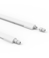 120cm 36W slim armatur genomkopplad - RA93, 120lm/W, IP65