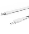 120cm 36W slim armatur genomkopplad - RA93, 120lm/W, IP65