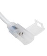 10 cm skarvsladd för 230V LED-strip (Slim COB) - Perfekt för hörn, 230V