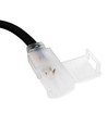 2m Vattentät kontakt för 230V LED-strip (Slim COB) - Inkl. ändstycke, 230V