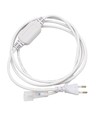 2m Stickkontakt för 230V LED-strip (Slim COB) - Inkl. ändstycke, 230V