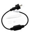 50cm Vattentät kontakt för 230V LED-strip (Slim COB) - Inkl. ändstycke, 230V