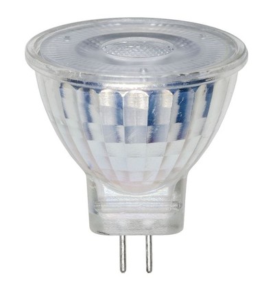 GU4 4,2W dimbar LED-lampa, 12V - MR11, glas, 36°, 400lm, 2700K