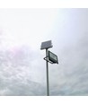 V-Tac 200W solcell LED-strålkastare - 40W solcellspanel, 6000K, IP65
