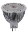 GU5.3 4W LED-lampa, 12-25V - 410lm, MR16, 4000K, AC/DC
