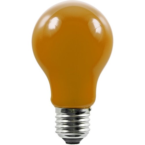 E27 1W LED-filamentlampa - A60, orange, Party Colour Premium