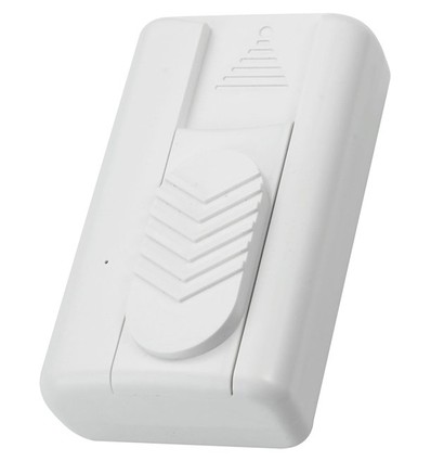 Vit skjutdimmer för golv, 0-75W LED - Bakkantsstyrning, för sladd