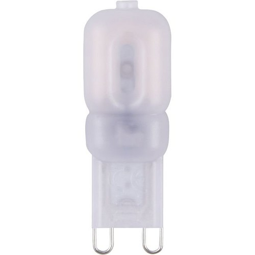 G9 2W LED-lampa - 4,8cm, 170lm, matt glas, varmvit