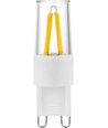 G9 2W dimbar LED-lampa - Filament, 5,2cm, 2700K, klart glas
