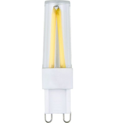 G9 2,5W dimbar LED-lampa - 200lm, Filament, klart glas, 2700K