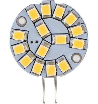 G4 1,8W LED Disc-lampa, 12V - 220lm, 2700K, AC/DC