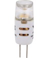 G4 1W LED-lampa, 12V - 100lm, dimbar, klart glas, 2700K