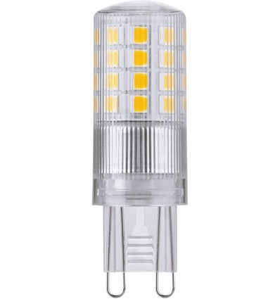 G9 4W LED-lampa - 3-stegs dimbar, 470lm, 5,5cm, klart glas