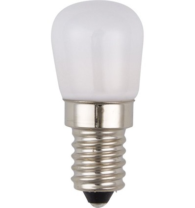 E14 2W LED-rörlampa - 5,2cm, opalt glas, 3000K