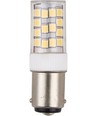 Ba15d 3,2W LED-rör - 5,2cm, dimbar, 390lm, klart glas