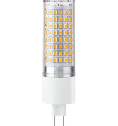 G8.5 11cm / 18W dimbar LED-lampa - 2000lm, 3000K, klart glas