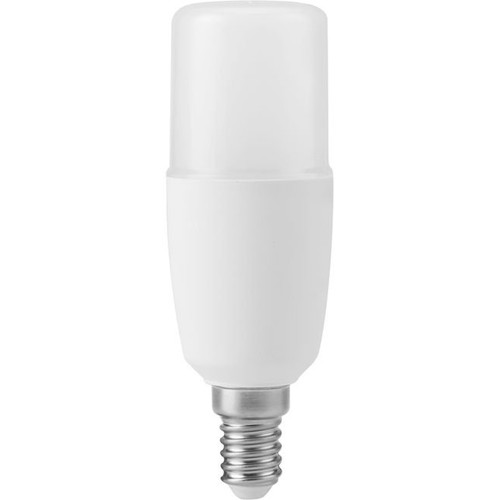 E14 5W LED-rörlampa, 10,8cm - 95-265V, 640lm, opalt glas