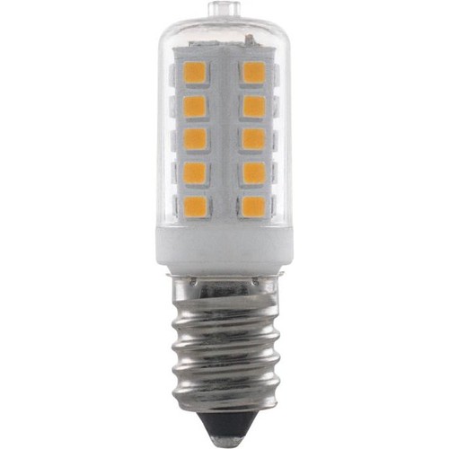 E14 3W LED-rörlampa - 5,1cm, 320lm, klart glas, 2700K
