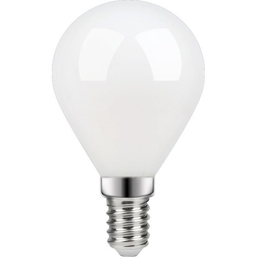 E14 4W dimbar LED-kronlampa - G45, filament, frostat glas, 470lm, 2700K
