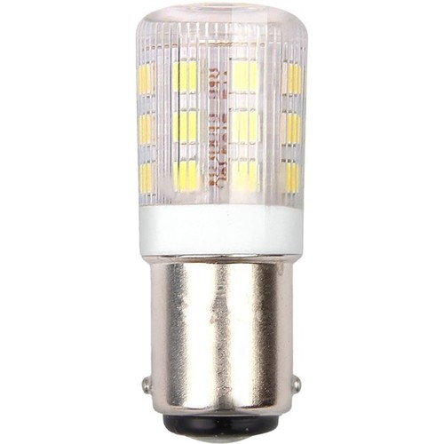 BA15d 3W LED-rörlampa - 4,5cm, 250lm, klart glas