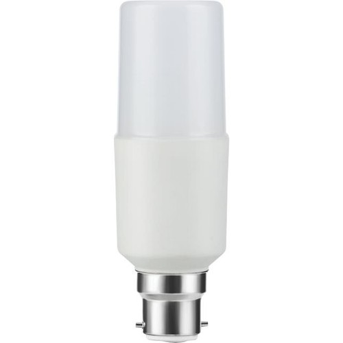 B22d 9W LED-lampa - 12,5cm, 95-265V, 1180lm, opalt glas, 3000K