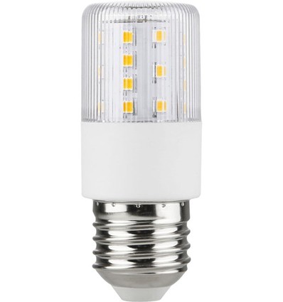 E27 7W dimbar LED-rörlampa - 8cm, 806lm, klart glas, 2700K
