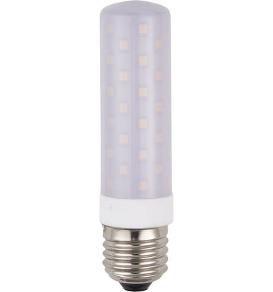 E27 10W dimbar LED-rörlampa - 11,5cm, 1050lm, opalt glas, 3000K