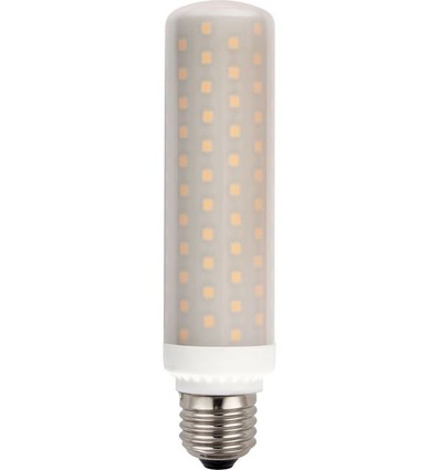 E27 15W LED-rörlampa 14,9cm - 1600lm, dimbar, opalt glas, AC/DC