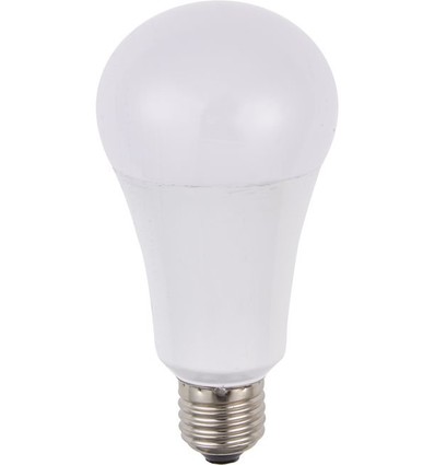 E27 14W dimbar LED-lampa - A60, 1500lm, opalt glas, 2700K