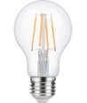 E27 4W dimbar LED-filamentlampa - A60, 2200K, klar, 380lm