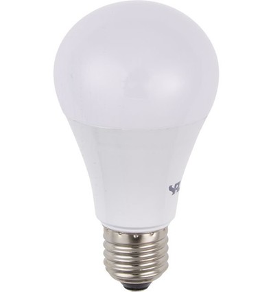 E27 12W dimbar LED-lampa - A65, 1055lm, opalt glas, 2700K